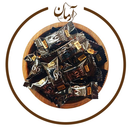 شکلات تلخ 66 درصد آکو - خشکبار آرمان شکلات تلخ 66 درصد آکو - خشکبار آرمان