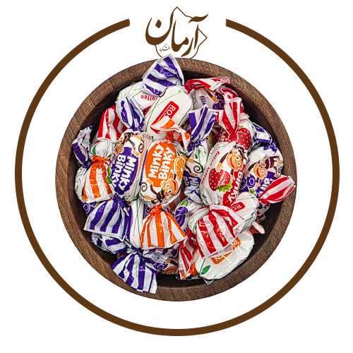 تافی میوه ای روشن - خشکبار آرمان تافی میوه ای روشن - خشکبار آرمان