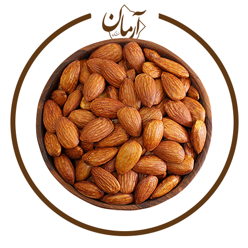 مغز بادام شور - خشکبار آرمان مغز بادام شور - خشکبار آرمان