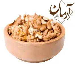 مغز گردو دندانه