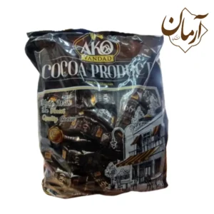 بسته شکلات تلخ ۶۶ درصد آکو