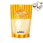 پشمک الیافی زعفرانی