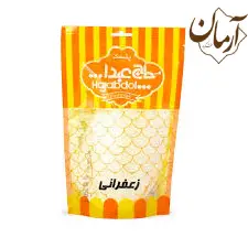 پشمک الیافی زعفرانی