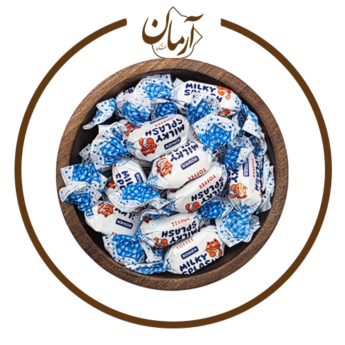 تافی شیری روشن - خشکبار آرمان تافی شیری روشن - خشکبار آرمان